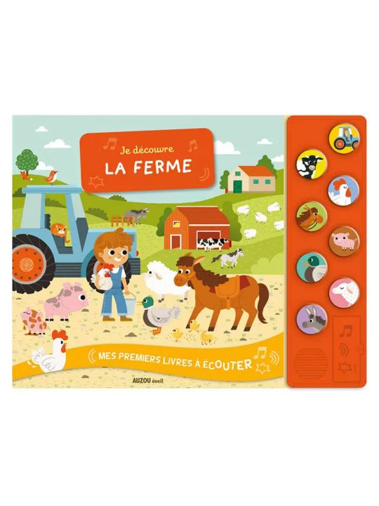 Mes premiers livres à écouter | Je découvre la ferme 