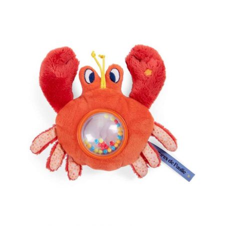 Hochet à billes Crabe | Les Aventures de Paulie