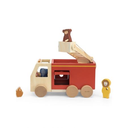 Camion de Pompiers en bois | Animaux