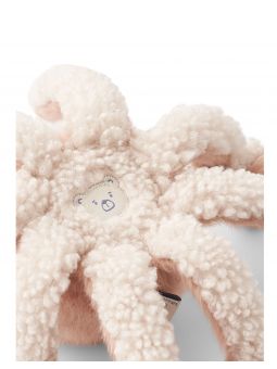 Peluche pieuvre Binnie | Rose pâle