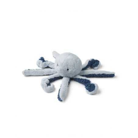 Peluche pieuvre Binnie | Bleu artic