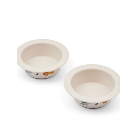 Duo bols ventouses | Safari Sandy