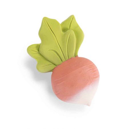 Hochet de dentition Radis - Trois petits lapins