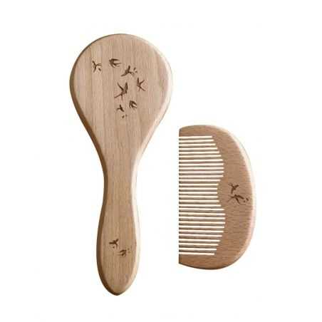 Set brosse et peigne | Hirondelles