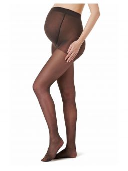 Duo de collants de grossesse 20 deniers | Noirs