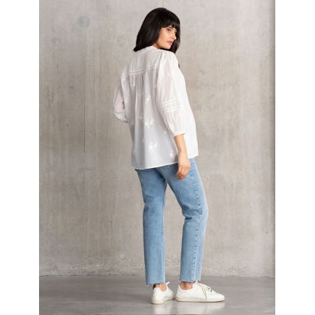 Chemisier de Grossesse Broderie | Ally