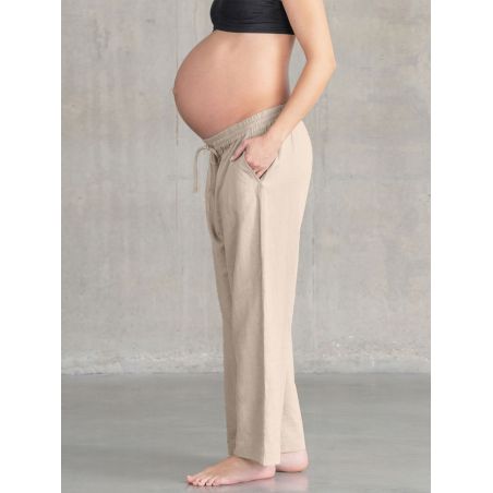 Pantalon large de grossesse dessous du ventre | Elan