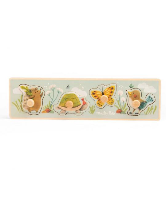 Puzzle encastrable 4 Animaux | Trois Petits Lapins