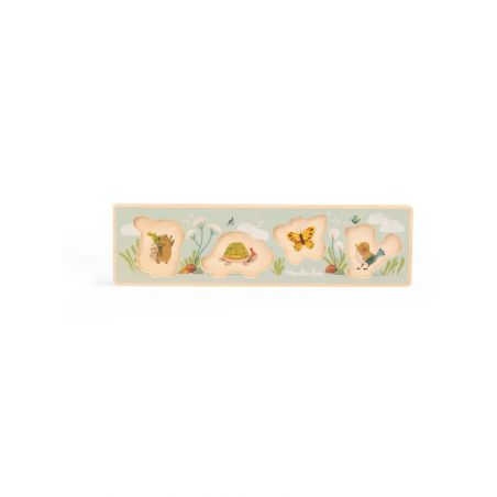 Puzzle encastrable 4 Animaux | Trois Petits Lapins