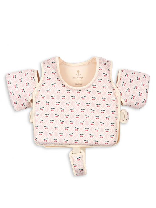 Gilet flotteur avec brassards Hollis | Cherry pink motif