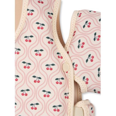 Gilet flotteur avec brassards Hollis | Cherry pink motif