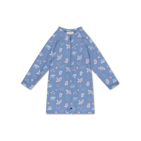 Combishort manches longues anti UV | Coral Bliss