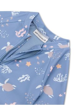 Combishort manches longues anti UV | Coral Bliss
