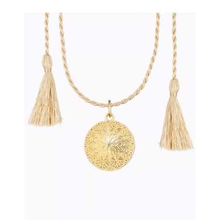 Bola grossesse Dentelle cordon soie | Or jaune