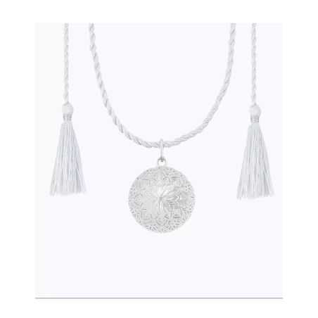 Bola grossesse Dentelle cordon soie | Argent