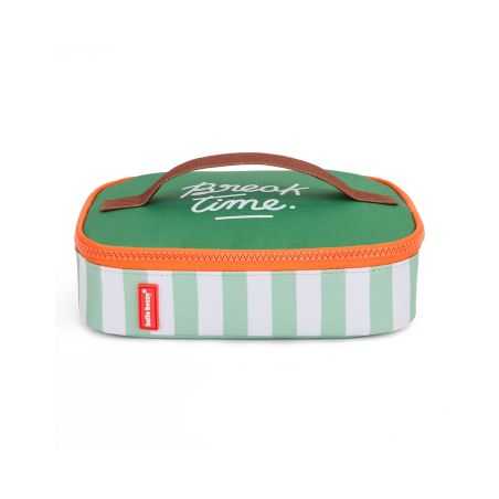 Sac goûter | Green stripes
