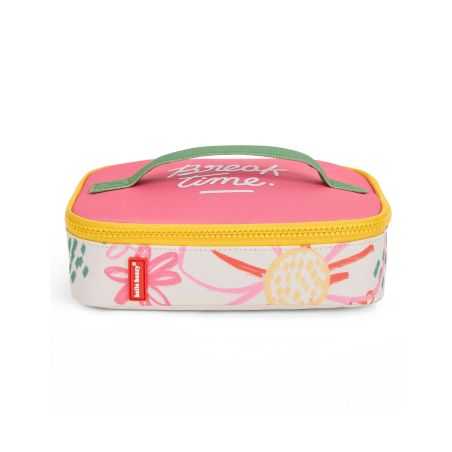 Sac isotherme goûter | Flower artwork