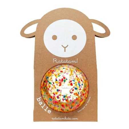 Balle Mouton | Confetti multico 10 cm