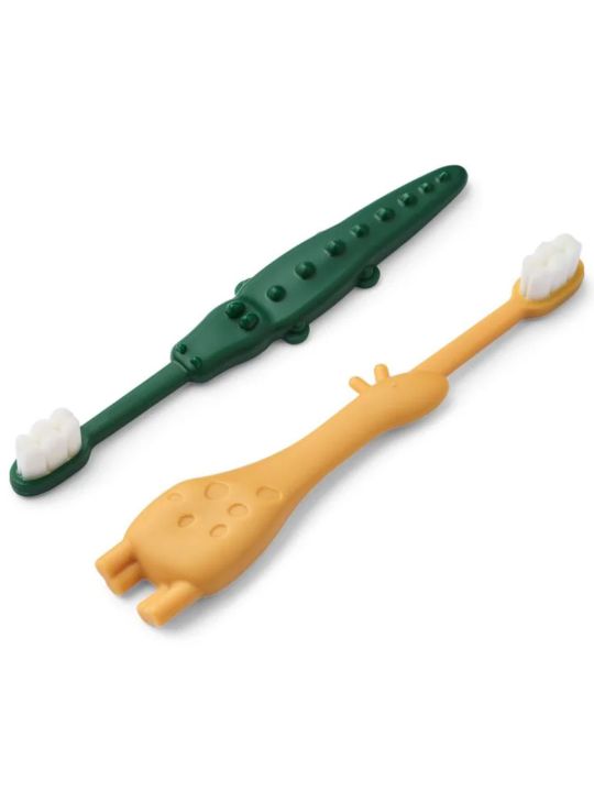 Lot de 2 brosses à dents bébé Fabio | All Together