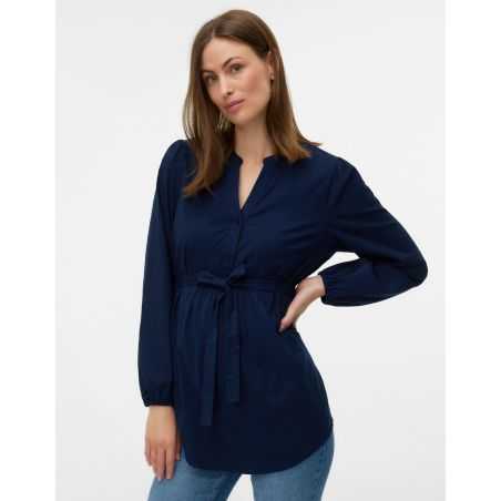 Blouse de grossesse Elva | Bleu nuit