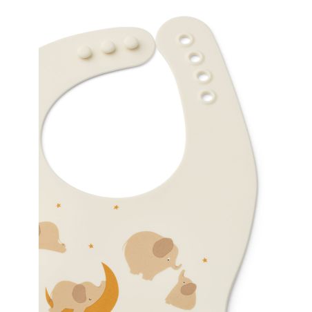 Lot 2 bavoirs silicone | Elefant