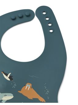 Lot 2 bavoirs silicone | Arctique