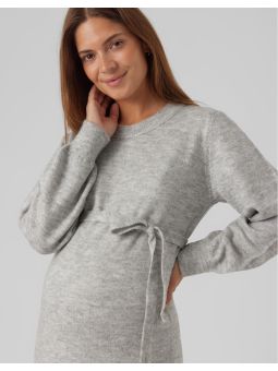 Robe de grossesse maille | Anne grise