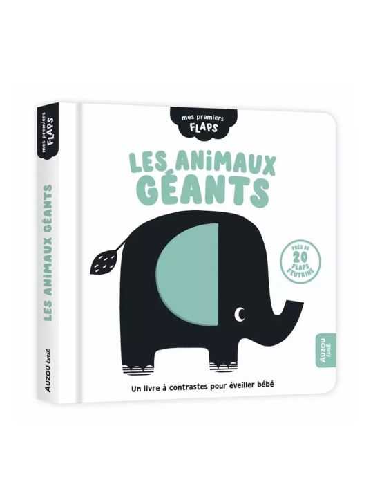 Livre Mes Premiers Flaps | Les animaux géants