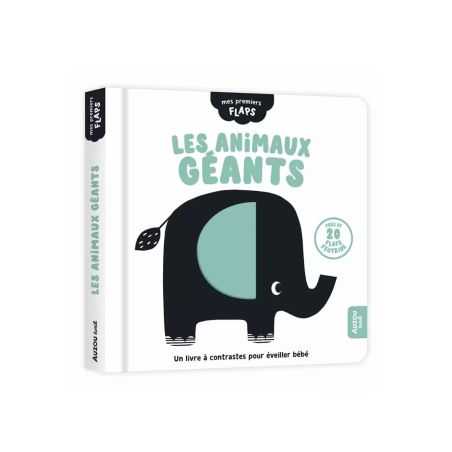 Livre Mes Premiers Flaps | Les animaux géants