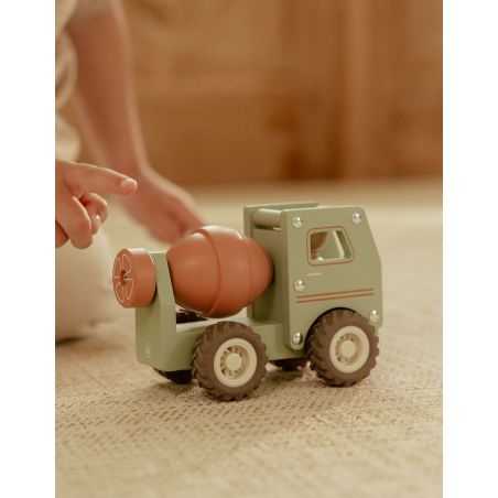Camion toupie en bois