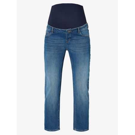 Jeans grossesse droit chevilles Hawa | Bleu