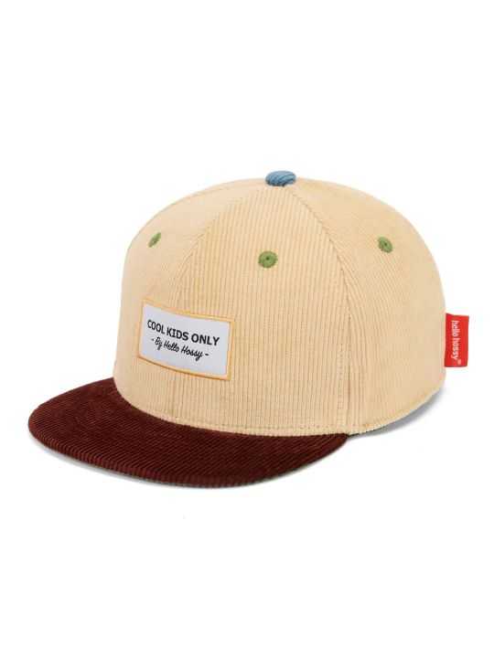 Casquette papa Cool Dad | Velours sweet almond