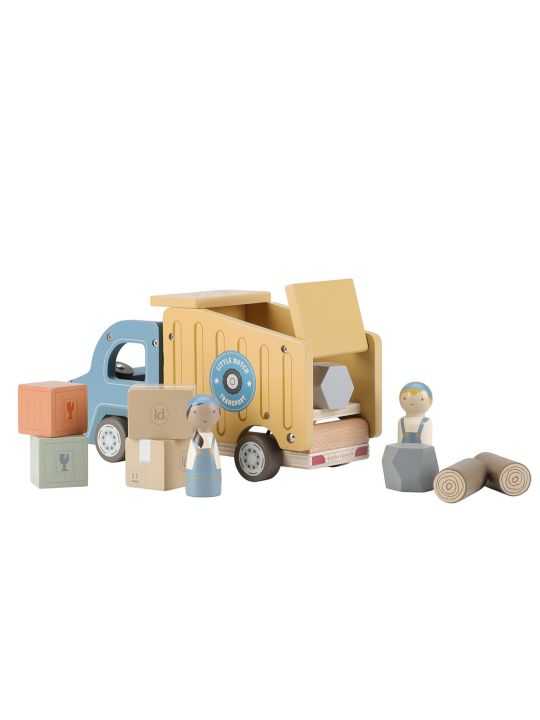 Camion benne en bois
