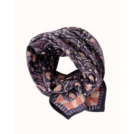 Grand foulard Latika | Cactus navy