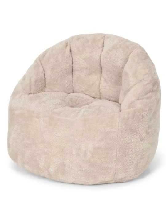 Fauteuil enfant boucle | Soft beige