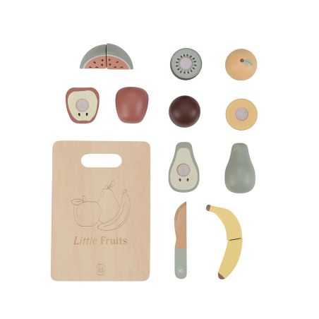 Fruits à découper et planche