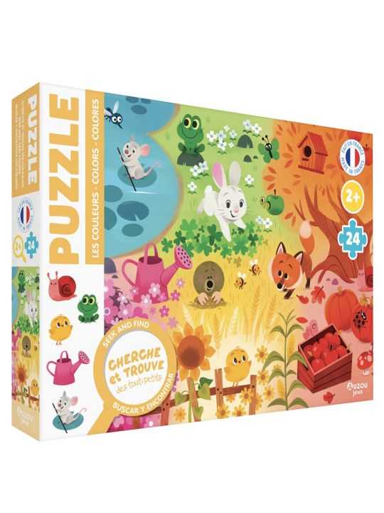 Puzzle Cherche et Trouve 24 pièces| Couleurs