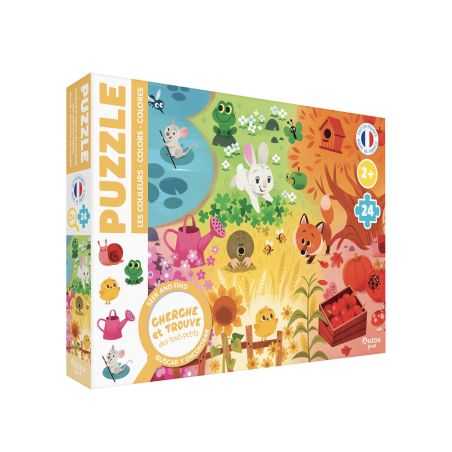 Puzzle Cherche et Trouve 24 pièces| Couleurs