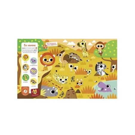 Livre Cherche et trouve sonore | Animaux