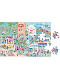 Puzzle Cherche et Trouve 54 pièces| Kawaii