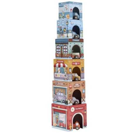 Bloca à empiler avec voitures