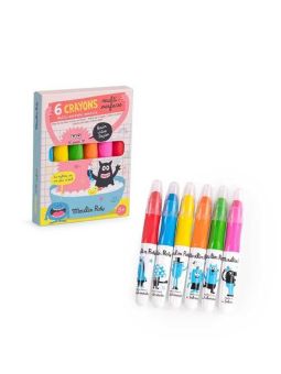 Set de 6 crayons multi surfaces | Vitres et bain