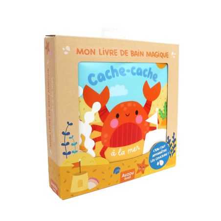 Livre de bain magique | Cache cache mer