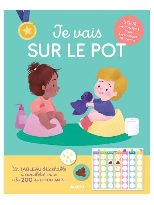 Livre enfant | Je vais sur le pot