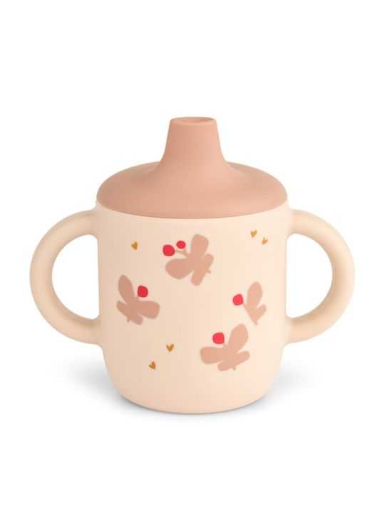 Tasse apprentissage couvercle silicone | Butterfly blossom