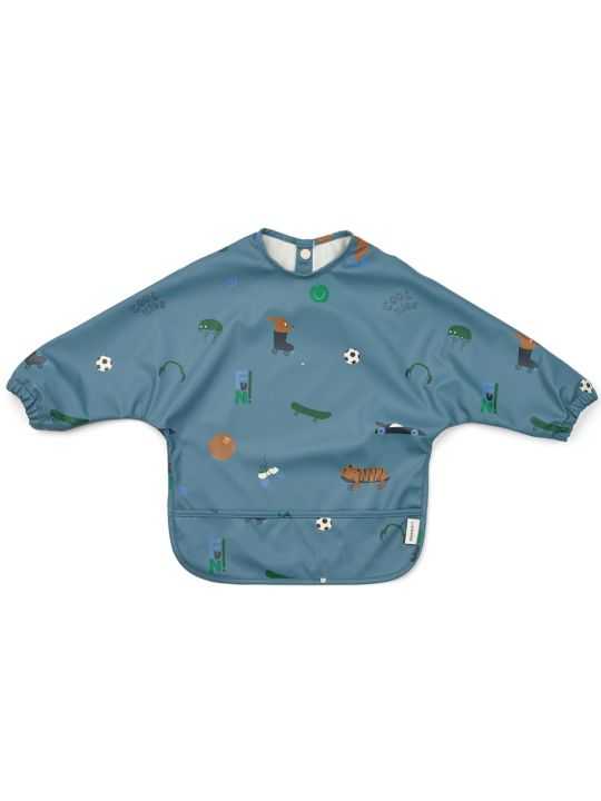Bavoir tablier | Fun beach blue