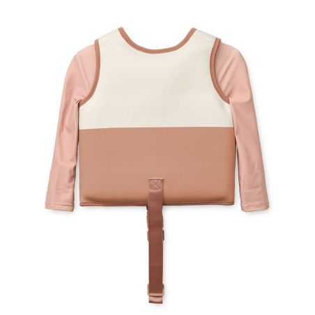 Gilet flottaison Dove avec manches | Tuscany rose