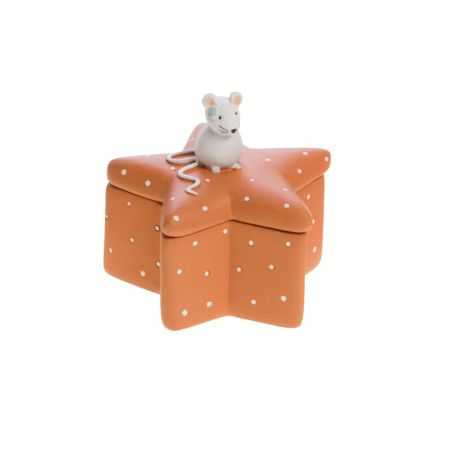 Boîte dents de lait | Etoile terracotta