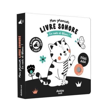 Premier livre sonore | Noir et Blanc