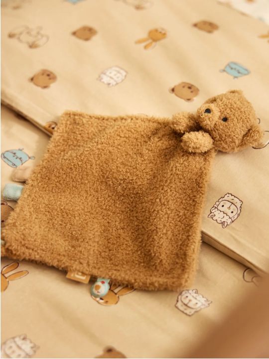 Doudou attache tétine ourson | Brave